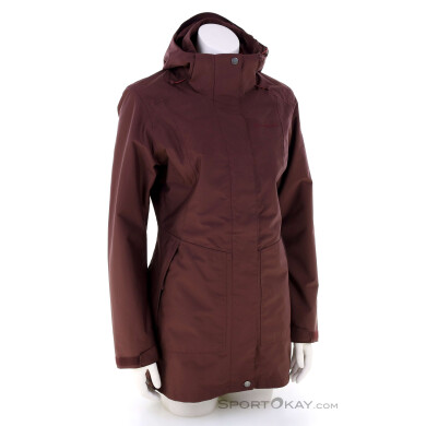 Vaude Idris 3-in-1 Parka Damen Mantel-Rot-40