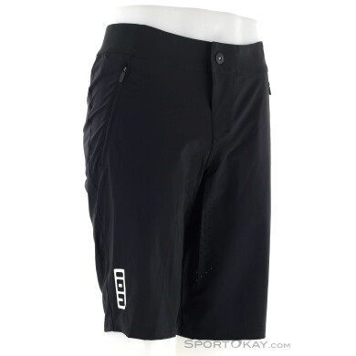 ION MTB Tech Logo Plus Herren Bikeshort mit Innenhose-Schwarz-M