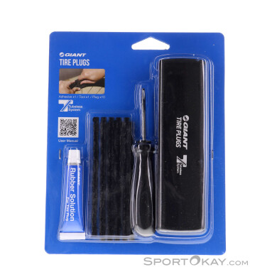 Giant MTB Tire Plugs Flickset-Schwarz-One Size