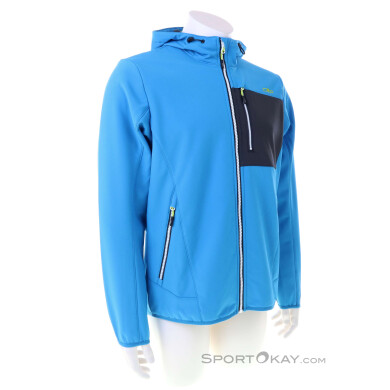 CMP Fix Hood Softshell Herren Outdoorjacke-Anthrazit-50