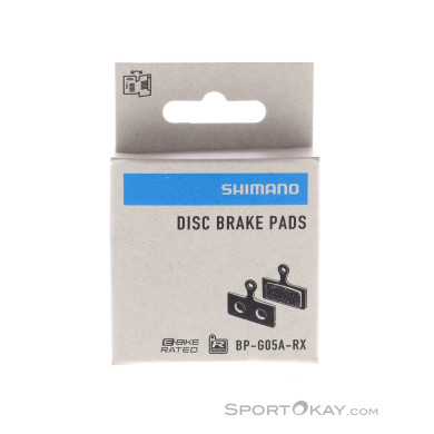Shimano G05A-RX Resin Bremsbeläge-Grau-One Size