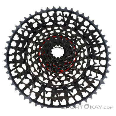 Sram XS-1295 T-Type 10-52Z 12-Fach Kassette-Grau-10-52