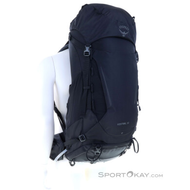 Osprey Kestrel 38l L/XL Herren Rucksack-Schwarz-38
