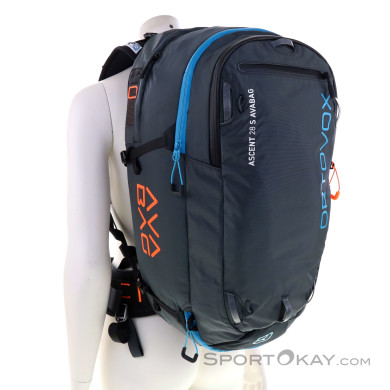 Ortovox Ascent 28l S Avabag Airbagrucksack ohne Kartusche-Schwarz-28
