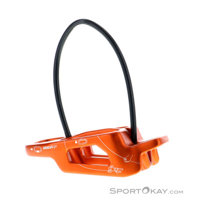 Mammut Wall Alpine Belay Sicherungsgerät-Orange-One Size