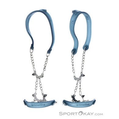 Snowline Chainsen City Grödel Spikes-Blau-XL