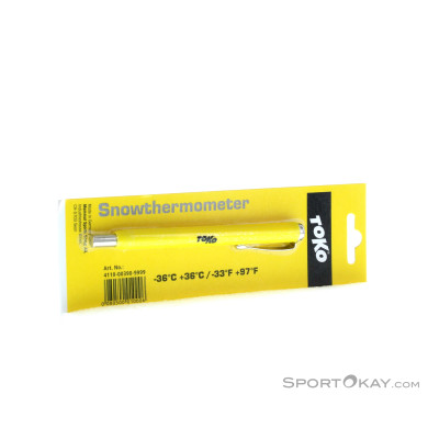 Toko Stiftform Schneethermometer-Gelb-One Size