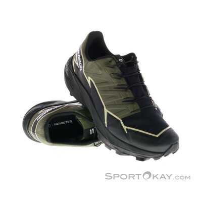 Salomon Thundercross GTX Herren Traillaufschuhe Gore-Tex-Oliv-Dunkelgrün-10