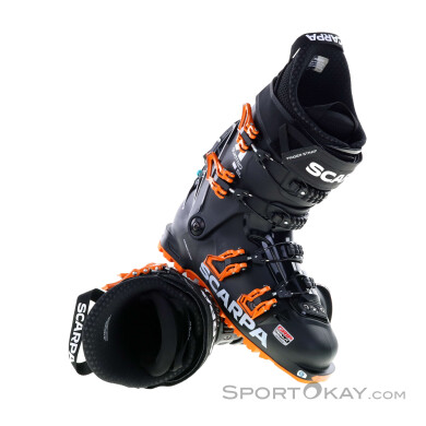 Scarpa 4-Quattro SL Herren Tourenschuhe-Schwarz-27,5