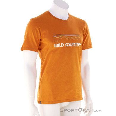 Wild Country Friends Herren T-Shirt-Orange-XXL