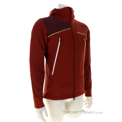 Ortovox Pala Hooded Herren Outdoorjacke-Orange-S
