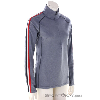 Helly Hansen Edge 1/2 Zip 2.0 Damen Funktionsshirt-Grau-S