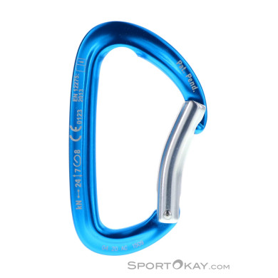 Camp Orbit Bent Gate Schnappkarabiner-Blau-One Size