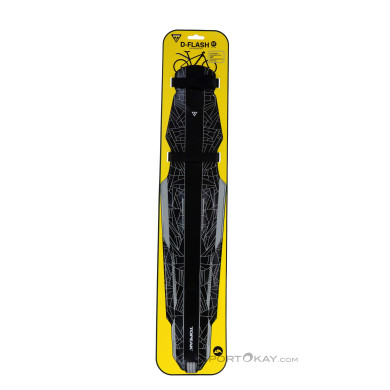 Topeak D-Flash ST Sitzrohr Fender Damen Schutzblech-Schwarz-One Size
