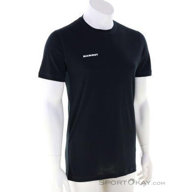 Mammut Tree Wool FL Herren T-Shirt-Schwarz-XL