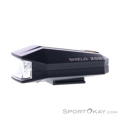 Voxom LV3 StVZO Fahrradlicht vorne-Schwarz-One Size