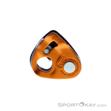 Petzl Nano Traxion Umlenkrolle-Schwarz-One Size