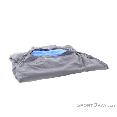 Cocoon Mountain Wanderer Schlafsack links-Grau-205x75