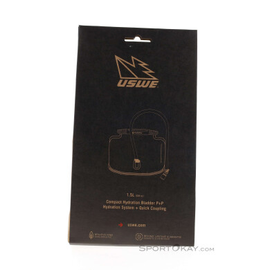 USWE Compact Lumbar 1,5l Trinkblase-Transparent-One Size