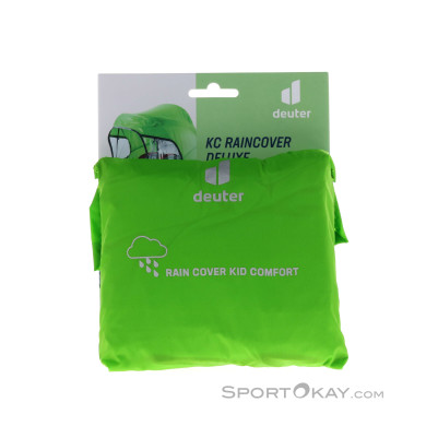 Deuter KC Rain Cover Deluxe Regenüberzug für Kindertrage-Hell-Grün-One Size