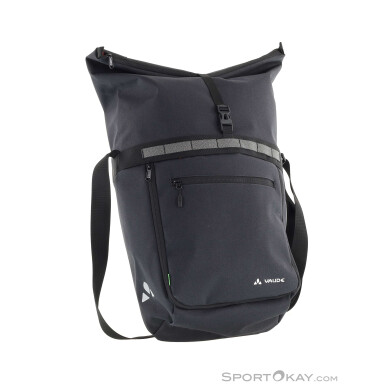 Vaude ShopAir Back 20+18l Gepäckträgertasche-Schwarz-One Size