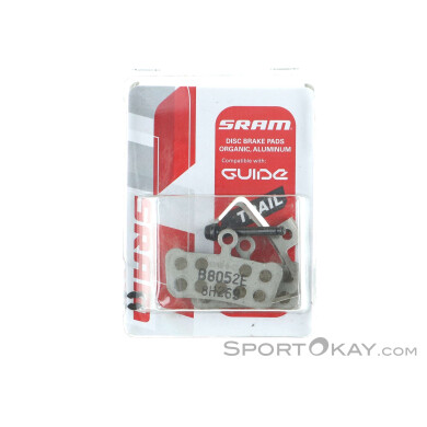 Sram Guide/Trail organisch/Aluminium Bremsbeläge-Grau-One Size