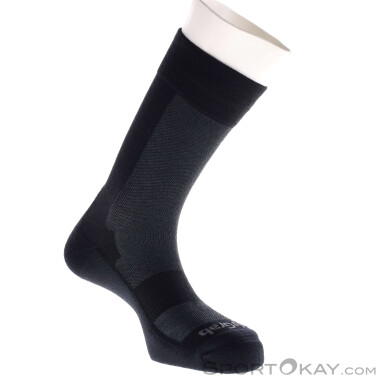 GripGrab Merino High Cut Winter Bikesocken-Schwarz-M