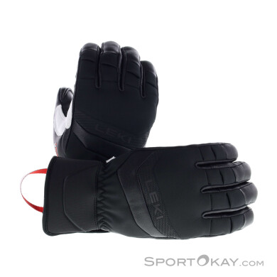 Leki Griffin Base 3D Skihandschuhe-Schwarz-10