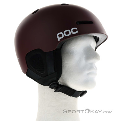 POC Auric Cut Skihelm-Dunkel-Rot-XS/S