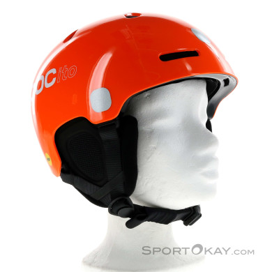 POC Pocito Fornix MIPS Kinder Skihelm-Orange-M-L