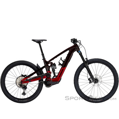 Trek Slash+ 9.7 SLX/XT 580Wh 29"/27,5" 2025 E-Bike-Dunkel-Rot-M