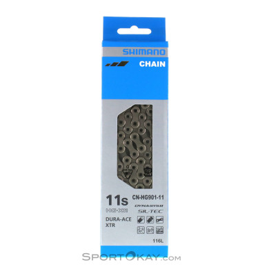 Shimano CN-HG901 116GL 11-fach Kette-Grau-One Size