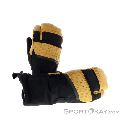 Lenz Heat 8.0 Finger Cap Lobster Handschuhe-Schwarz-XS