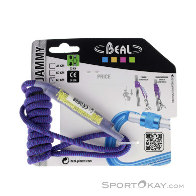 Beal Jammy 5,5mm 60cm Bandschlinge-Mehrfarbig-60