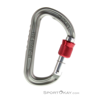 Ocun Falcon Screw Karabiner-Rot-One Size