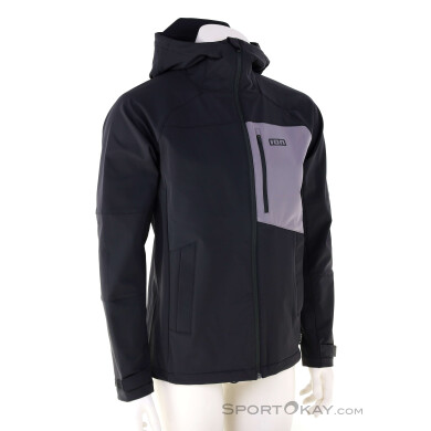ION Shelter 2L Softshell Herren Bikejacke-Schwarz-L