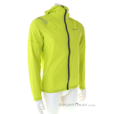 La Sportiva Pocketshell Herren Laufjacke-Grün-XL