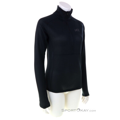 Millet Intense Fleece Damen Fleecejacke-Schwarz-S