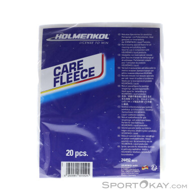 Holmenkol Care Fleece Poliertuch-Mehrfarbig-One Size