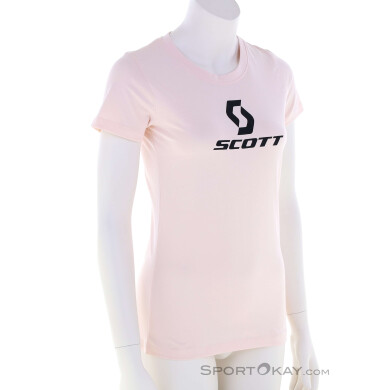 Scott Icon S/S Damen T-Shirt-Pink-Rosa-M