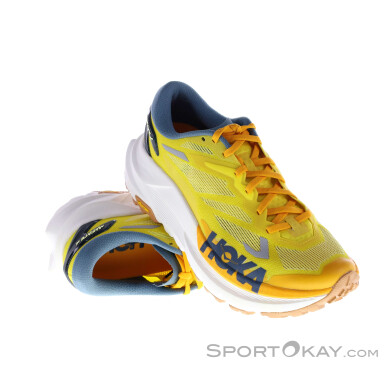 Hoka Mafate X Herren Traillaufschuhe-Gelb-8,5