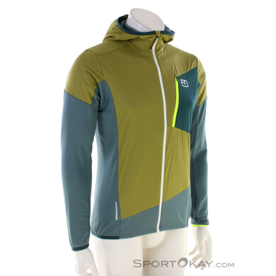 Ortovox Ladiz Hybrid Herren Outdoorjacke-Grün-M