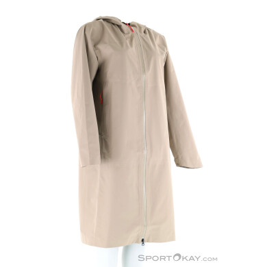 Peak Performance Treeline Shell Parka Damen Mantel-Beige-M