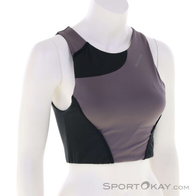 NNormal Trail Croped Top Damen Tanktop-Lila-XS