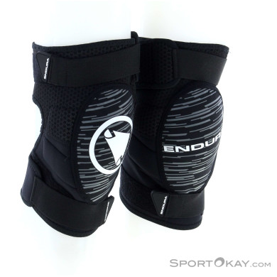 Endura Singletrack II Knieprotektoren-Schwarz-L-XL