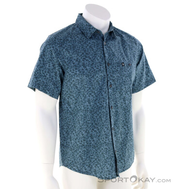 Black Diamond Wingate Short Sleeve Herren Hemd-Blau-M