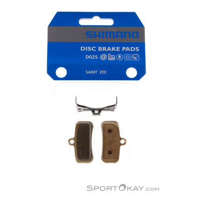 Shimano D02S Metall Bremsbeläge-Grau-One Size