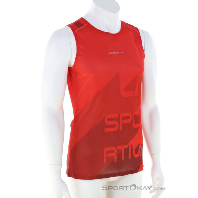 La Sportiva Vert Herren Tanktop-Rot-L