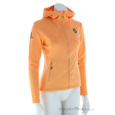 Scott Defined Mid Hoody Damen Sweater-Orange-M