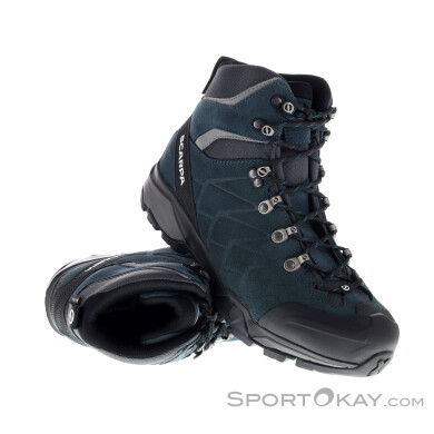 Scarpa ZG Trek GTX Herren Wanderschuhe Gore-Tex-Dunkel-Blau-43